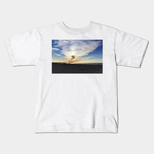 Sunset over the Baltic Sea Kids T-Shirt